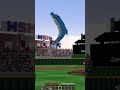 MINECRAFT BASEBALL IMPOSSIBLE 150MPH CHALLENGE! #shorts #minecraft #unstablesmp #mcyt