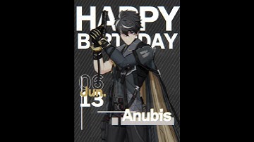 Happy Arrival Day, Anubis!
