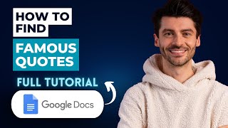 How to Find Famous Quotes in Google Docs [2026 Guide]