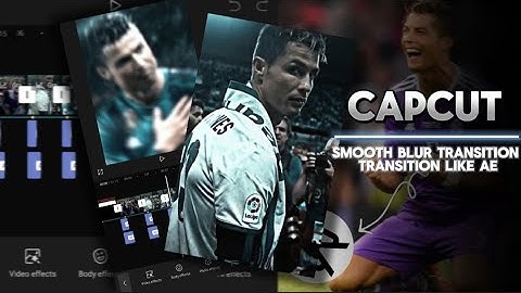 Capcut smooth blur transition || capcut transition like AE || CapCut tutorial✨️