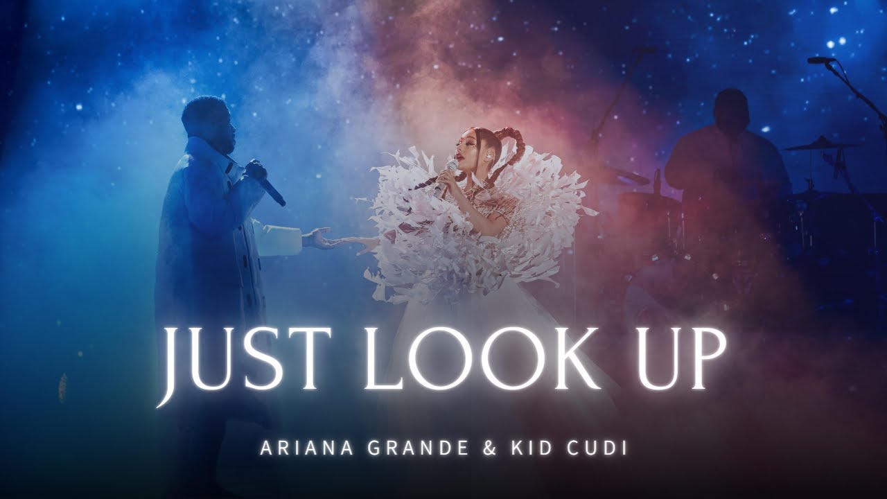 Ao vivo) Ariana Grande & Kid Cudi - Just Look Up (Legendado