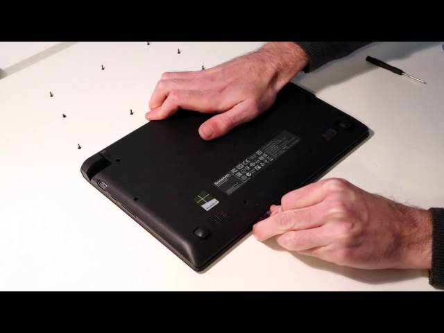 Lenovo Flex 10 - Disassembly and HDD upgrade guide - YouTube