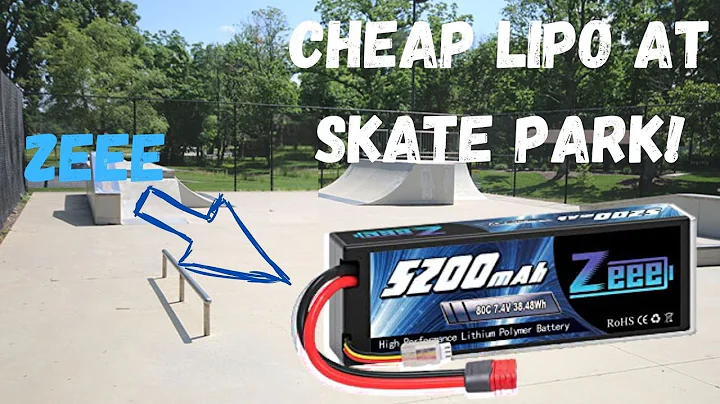Testing Cheap Zeee Lipo Batterys At a Skate Park! **Will They Survive?**