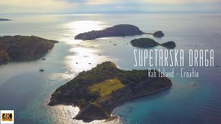 🇭🇷 4K drone video of Supetarska Draga, Island of Rab, Croatia.