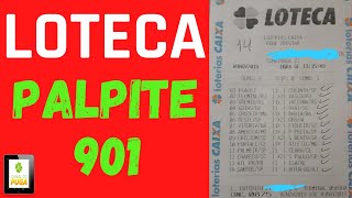DICA LOTECA - PALPITE CONCURSO 901