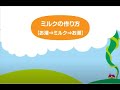 ミルクの作り方【お湯⇒ミルク⇒お湯】