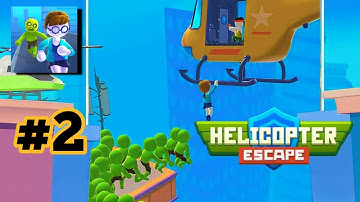 Helicopter Escape 3D - Gameplay Part 2 All Levels 11-20 (Android,iOS)