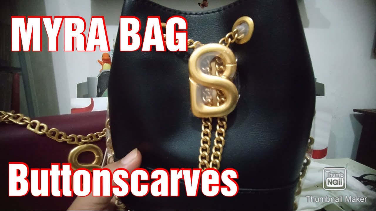 MYRA BAG - Exclusive From BUTTONSCARVES - Small Black Edition - Unboxing &  Review 