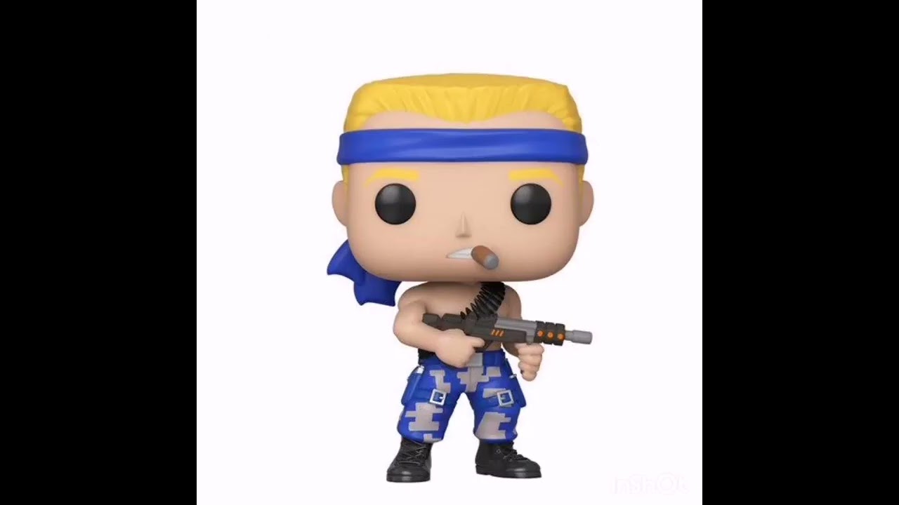 FUNKO POP GAMES CONTRA 585 : BILL RIZER