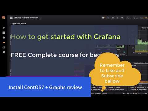 #1 Grafana Monitoring | FREE Beginner course | Install CentOS 7.X