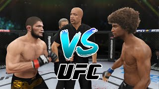 Khabib Nurmagomedov vs. Alex Caceres | EA Sports UFC 3 4K - K1 Rules
