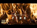 4kr mesmerizing fire  fireplace for sleeping  hypnotic slow flames  relaxing burning logs