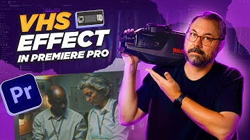 Transform Your Video into a VHS Tape in Post-Production | Adobe Video x @filmriot