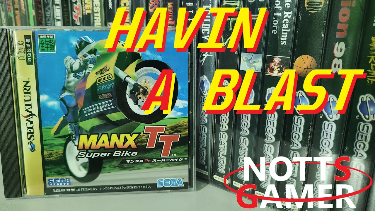 Havin a Blast on Manx TT Superbike - Sega Saturn - YouTube