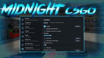 The Best/Cheapest Legit Cheat For Csgo! | MIDNIGHT | Cheat Showcase