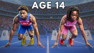 Noah Lyles vs Rudolph Ingram  | Who was Faster?  [3D Speed Comparison]