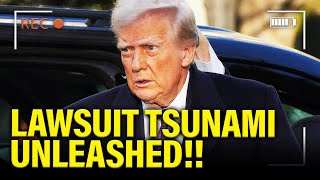 Trump Gets INSTANTLY HIT with Lawsuits after INAUGURATION