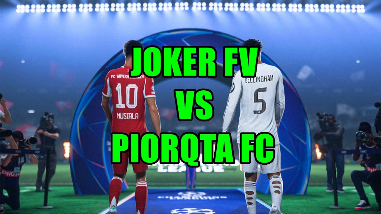 JOKER FV vs PIORQTA FC 3x0 PRO CLUBS. EA SPORTS FC