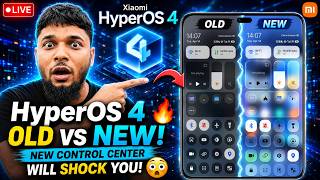 HyperOS 4.0 Top 5+ Features 1st Look Released, Amazing Control Centre, New Ai, Liquid glass