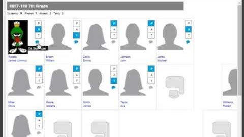 2.3 Attendance: Seating Chart View