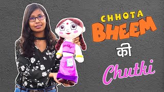 Chutki Soft Toy Unboxing | Chutki Doll Unboxing | Plush Doll Unboxing | Chota Bheem Cartoon In Hindi screenshot 4