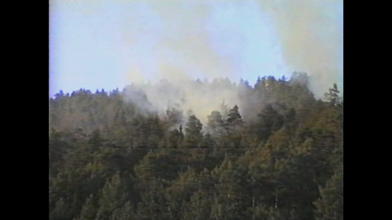 Gašenje gozdnega požara nad Robom, 7 3 1990