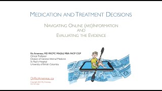 Medication and Treatment Decisions – Navigating Online (mis)Information & Evaluating the Evidence