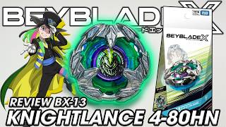Beyblade X】Review BX-13 KNIGHTLANCE 4-80HN ベイブレードエックス