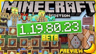 1.19.80.23 OUT NOW ⚒️ Broken* Armor + Wishlist 🍌 Minecraft Bedrock Preview BETA ✅Changelog