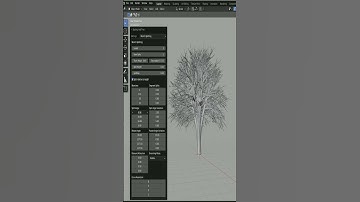 Tree Modeling with free blender add-on