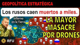 18 Nov: Los soldados rusos sufre una completa pesadilla completa en la guerra de drones en Pokrovsk