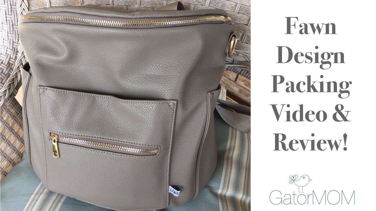 Fawn Design The Mini Diaper Backpack in Grey