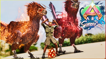 Nieuwe Summer Bash-update in ARK! Veranderingen in Phoenix-fokkerij en dino-oogst