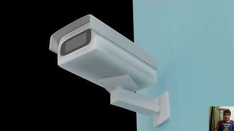 How to Make a CCTV Camera in Blender 2.91| Blender fox