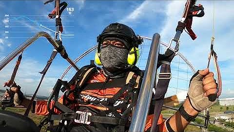 Paramotor engine failure- emergency landing