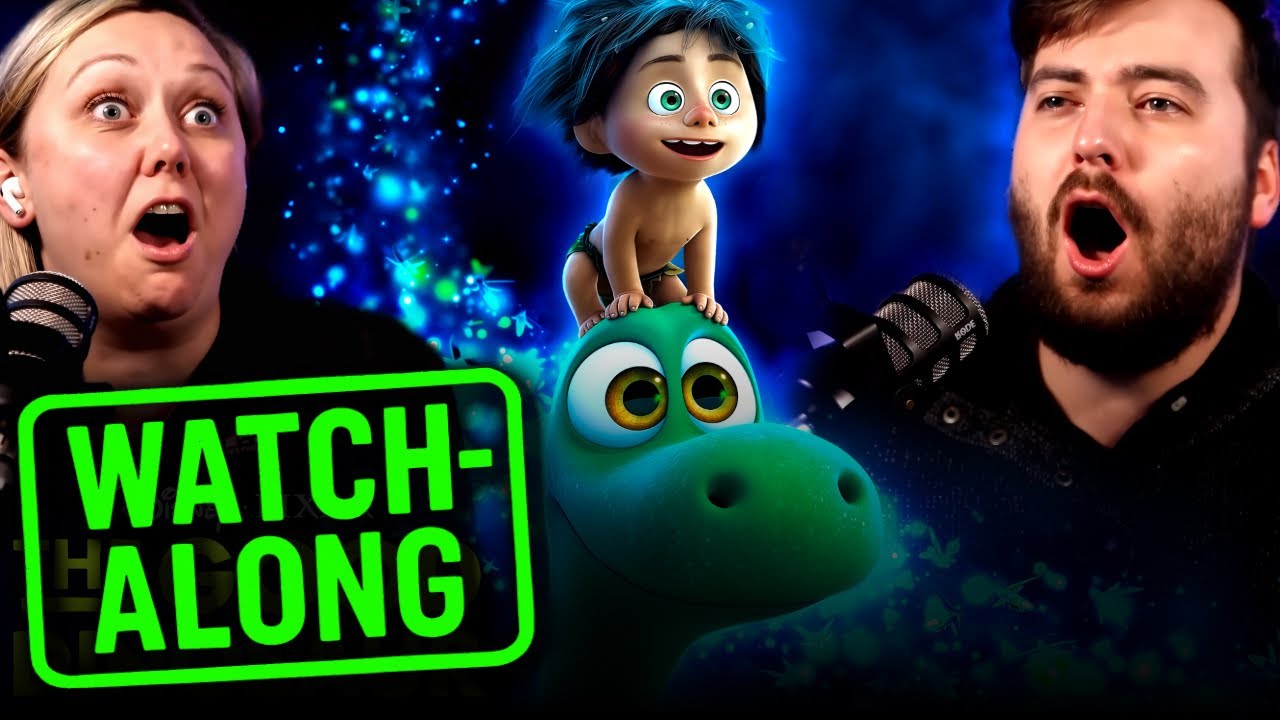 PIXAR'S GOOD DINOSAUR (2015) | WATCH-ALONG | First Time Watch! | Disney