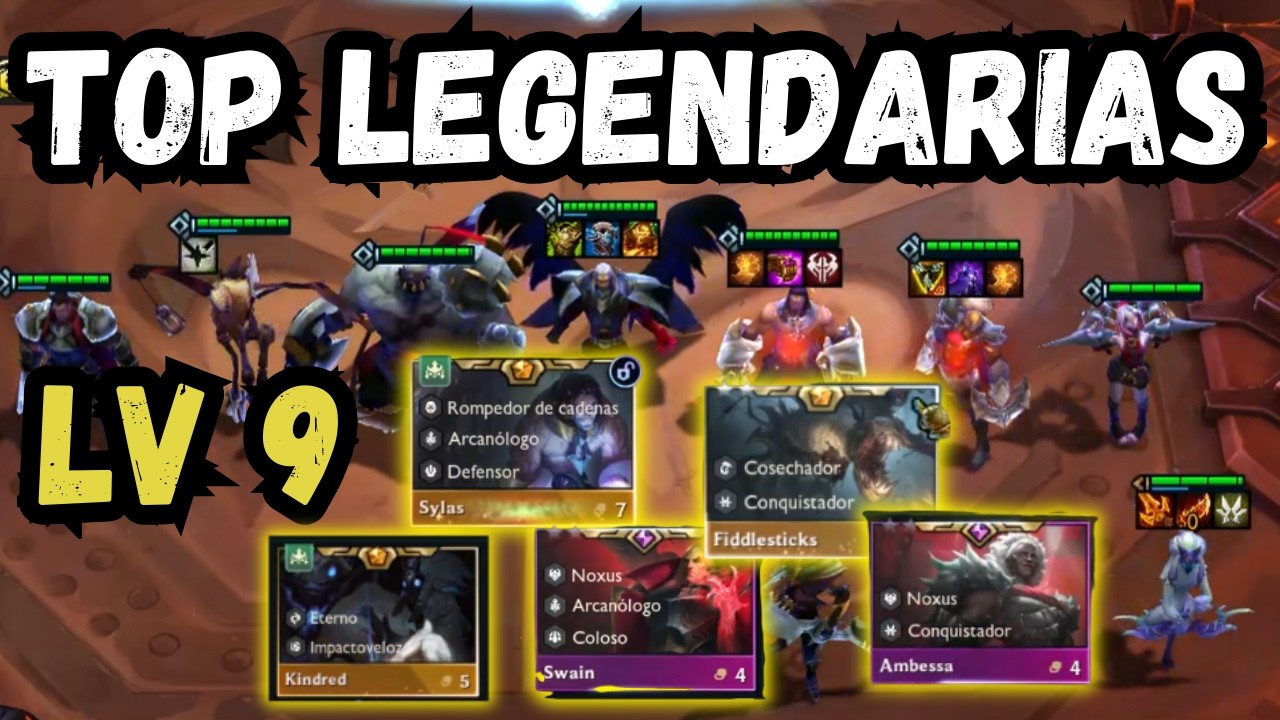 📌FULL LEGENDARIOS 😱🔥 SYLAS CON EMBLEMA DE NOXUS ROMPE EL LOBBY | en TFT SET 16