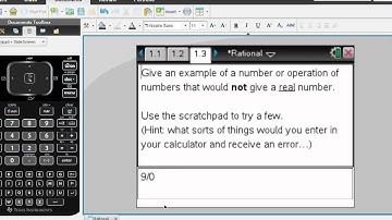 TI-Nspire CX - Navigating Documents