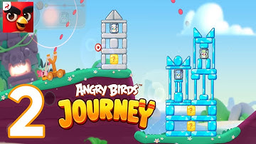Angry Birds Journey - Gameplay Walkthrough Part 2 - Ancient Ruins - Level 11-20 (iOS, Android)