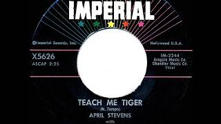 1959 April Stevens - Teach Me Tiger