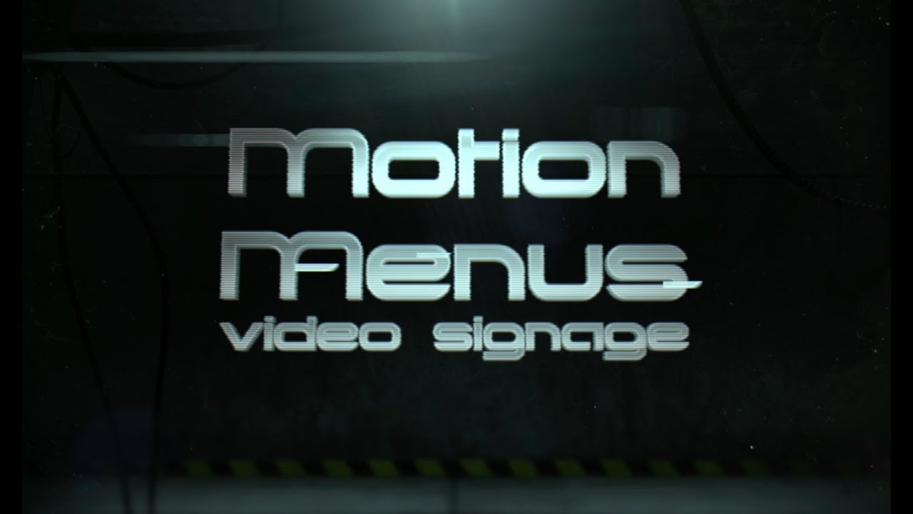 Motion Menus Video Signage Imps pizza 2018