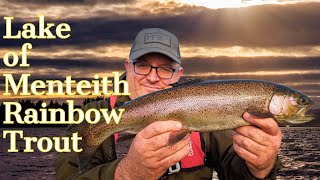 Fly Fishing For RAINBOW TROUT on The Lake of Menteith / TROUT FISHING SCOTLAND