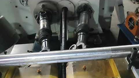 carbon steel metric thread rolling machine, rod threading machine, bolt threading machine