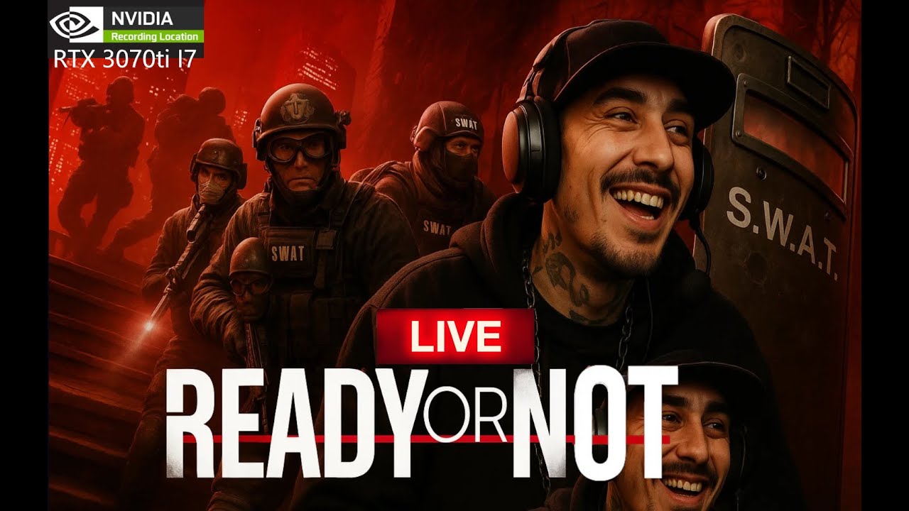 LIVE: (Ready Or Not) Ultra Realistic Tactical Shooter - Episode 1 - YouTube