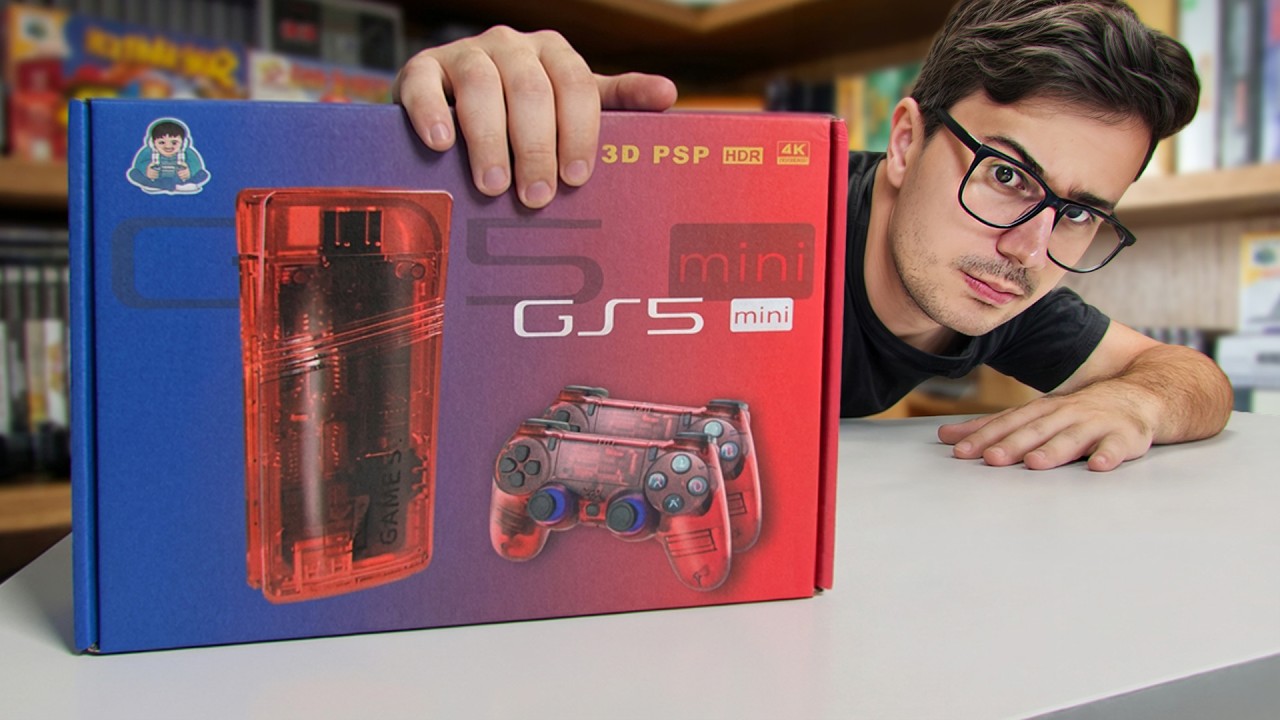COMPREI o GAME STICK TRANSLÚCIDO do ALIEXPRESS (Valeu a pena?)