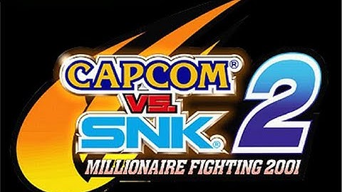 Capcom vs SNK 2 PS2 gameplay