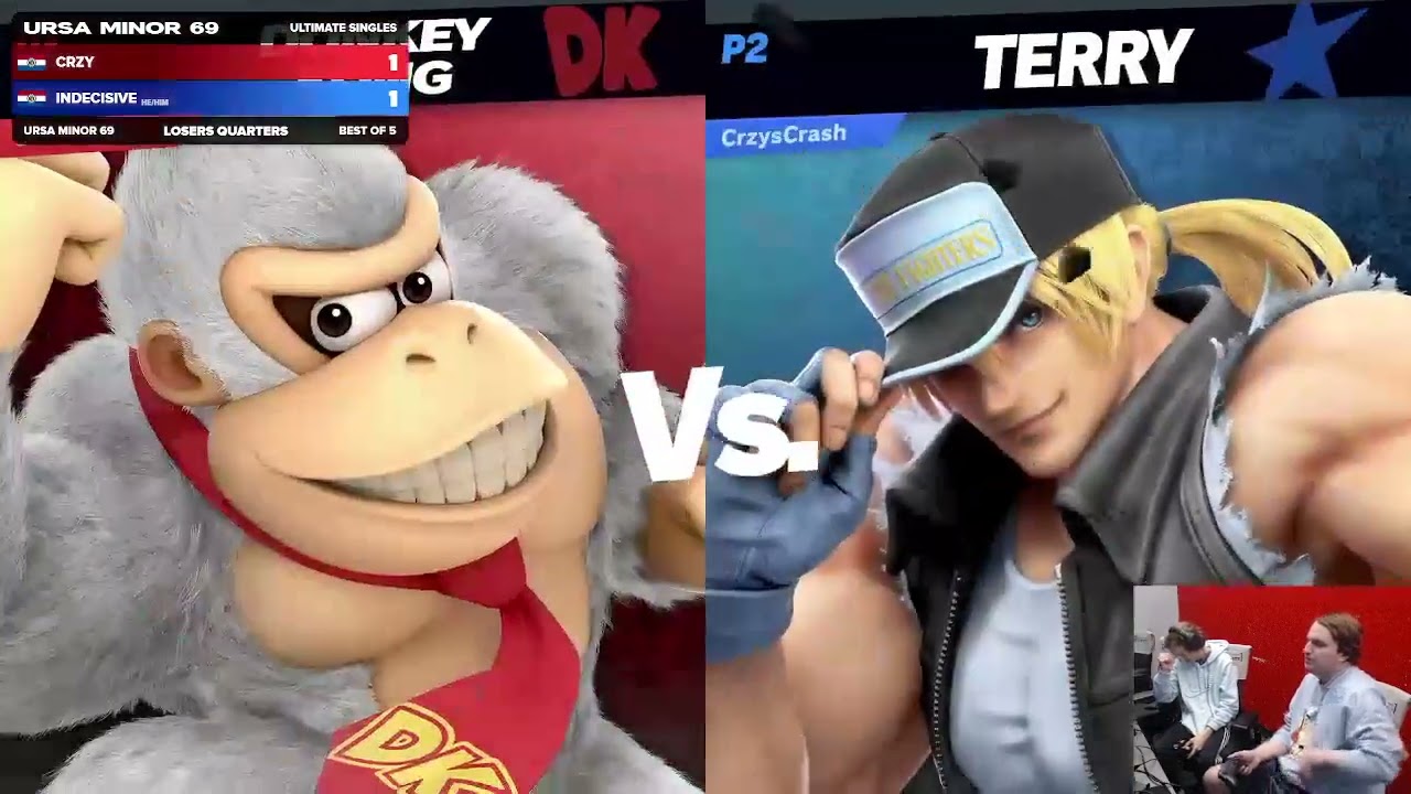 URSA MINOR 69 - Crzy (Terry) vs. indecisive (Donkey Kong)