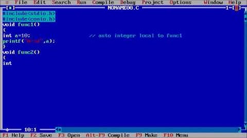 Automatic Storage class in c with EXAMPLE-49