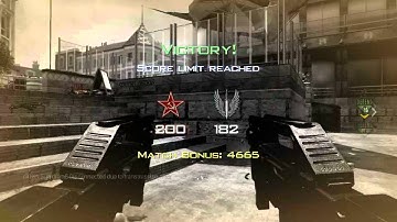 Trophy system - Game winning kill?! - MW3