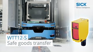 Design transfer stations safely and minimize downtimes thanks to the muting-capable WTT12-S